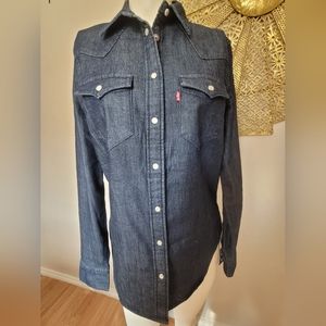 Levi's Denim Western Pearl Snap